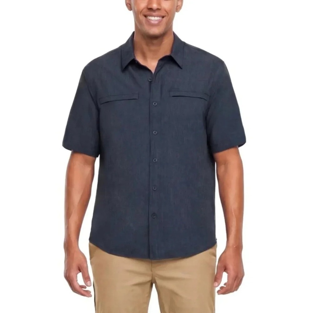 Orvis Men's Short Sleeve Woven Shirt, Blue, Size: Small, New